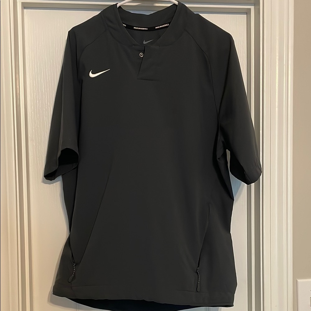Nike Men's Black Baseball Pullover